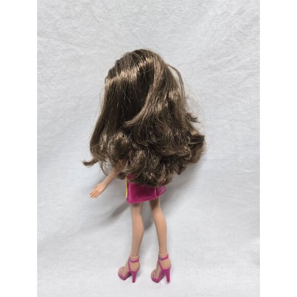 Bratz Neon Pop Divaz Yasmin Doll 2008 Original Dress Hazel Eyes Pink Lip - Picture 7 of 13